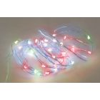 5m. guirnalda de alambre luz multicolor 3xAA 8 funciones IP44 (GSC 204805009)