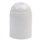 Portalámparas liso económico blanco (Simon IL552903)