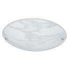 Plafón vidrio mate alabastro modelo Lana E27 ø25cm. (Trio Lighting 6196011-07)