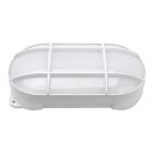 Aplique Led de exterior ovalado Cercis con rejilla 15W 950Lm 6500K IP65 blanco (GSC 200205001)