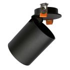 Aro empotrable orientable negro GU10 ø82x128mm. (F-Bright 2807490-N)