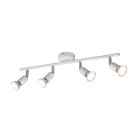 Plafón 4 focos serie París color blanco 4xGU10 (Trio Lighting R80914031)