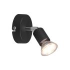 Foco serie París color negro GU10 (Trio Lighting R80911032)