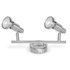 Regleta Led Spot 2 focos 5,2W 460Lm GU10 2700°K (Ledvance 4058075540545)