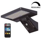 Aplique solar Led Ganda regulable 20,7x18,3cm 5W IP65 (GSC 200210018)