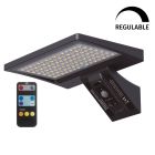 Aplique solar Led Ganda regulable 24x21,5cm 8W IP65 (GSC 200210019)