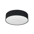 Plafón Gemena negro tela 2xE27 60W IP20 Ø40cm. (GSC 203600002)