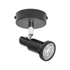 Foco Spot negro GU10 3.4W 2700K (Ledvance 828766)