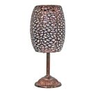 Lámpara de sobremesa Led decorativa solar sombras Ø15,5 x 35cm. (Galix G2003)