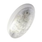 Aplique económico ovalado plástico Mural E27 270x160mm (Strühm 4313)