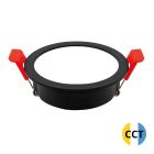 Aro Led redondo empotrable compacto 4W ø75mm negro Lumati CCT (GSC 200400011)