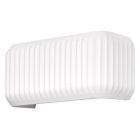 Aplique de pared yeso blanco 2xE27 Plaster Decor 330mm (Ledvance 841246)