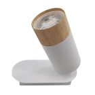 Foco madera blanco Stoke GU10 (Jueric 10443)