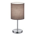 Lámpara sobremesa gris Jerry 1xE14 (Trio R50491011)