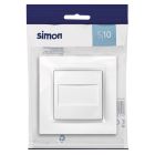 Tapa ciega blanca S10 (Simon F1090800030 )