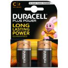 2 uds. pilas Duracell Plus alcalina LR14-C (Blíster)