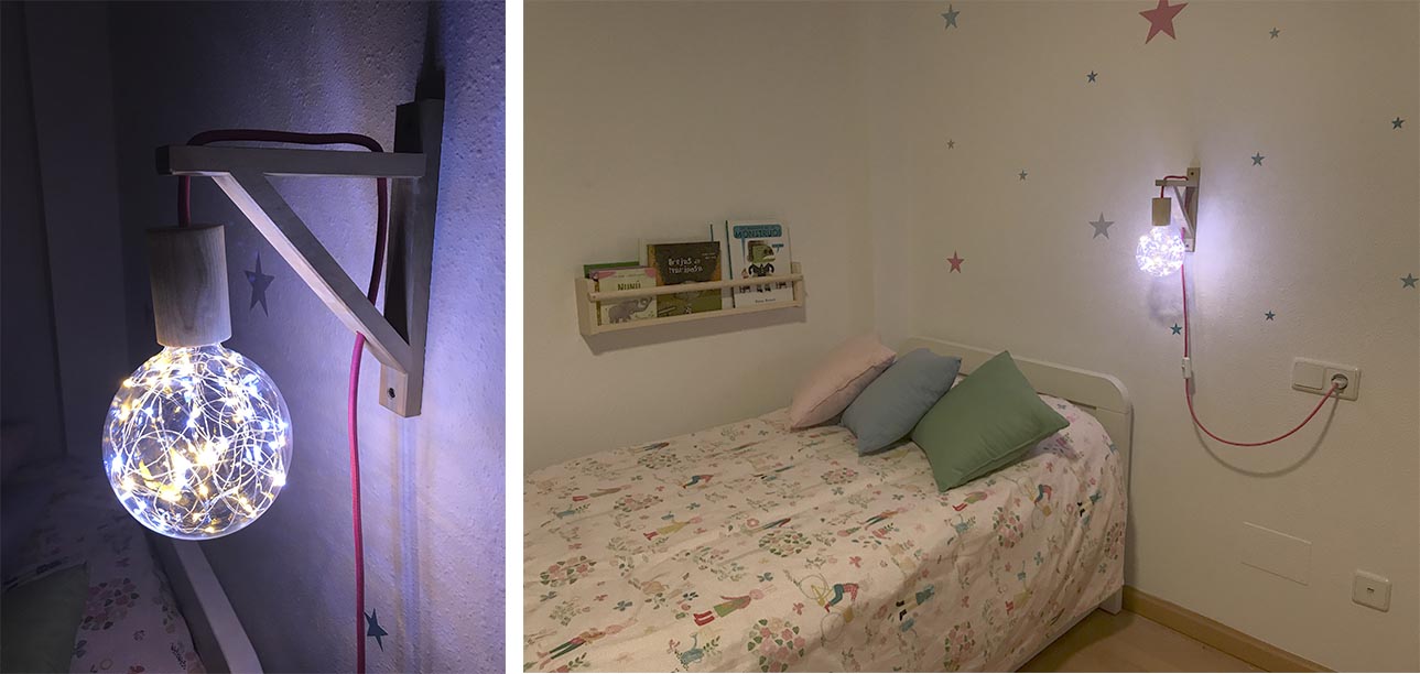 Lámpara casera original (DIY) Cómo hacer una lámpara casera original y fácil