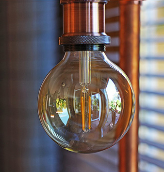 Bombilla globo de filamento Led