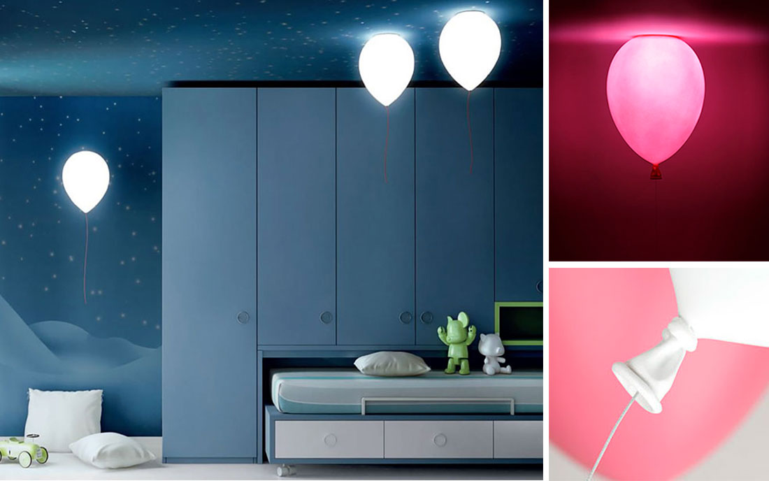 Lámpara globo de techo lampara-balloon