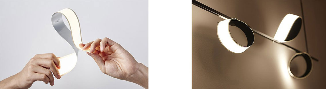 El OLED es flexible y resistente