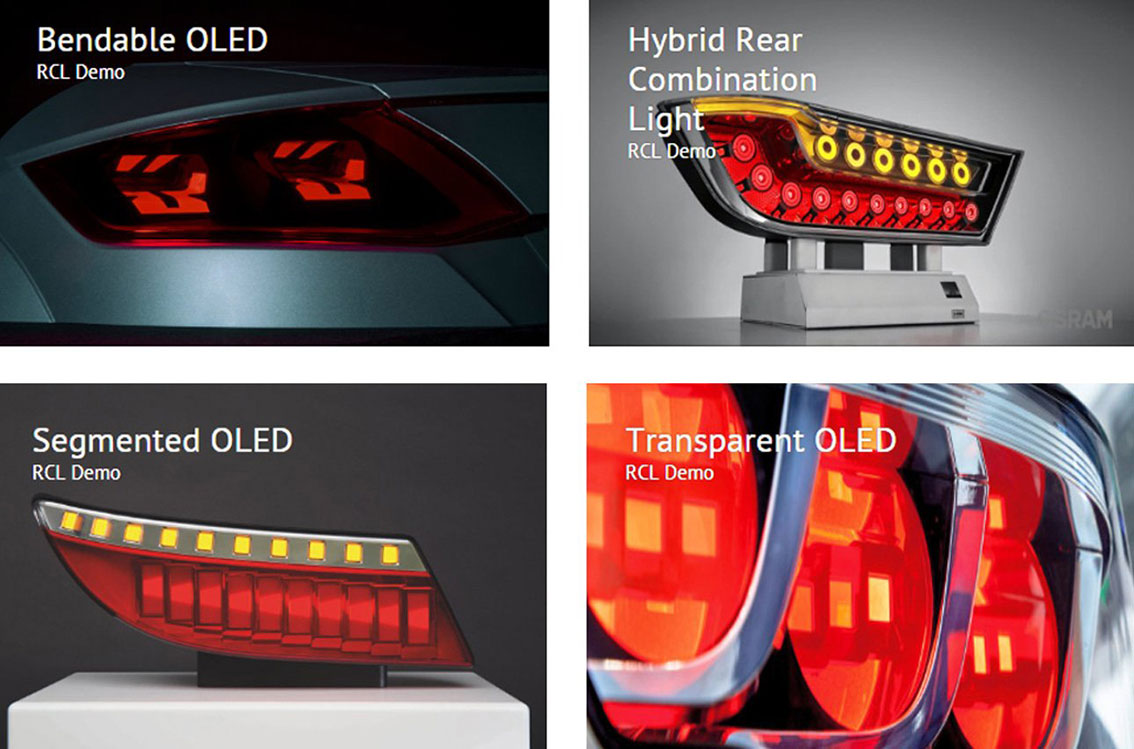 El OLED se aplicará a vehículos OLED Osram automóviles