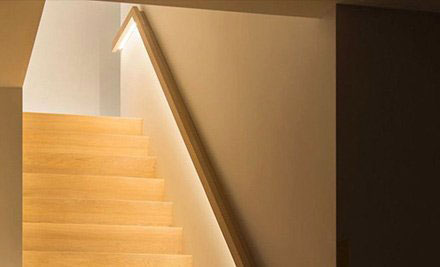 Iluminacion de pasamanos